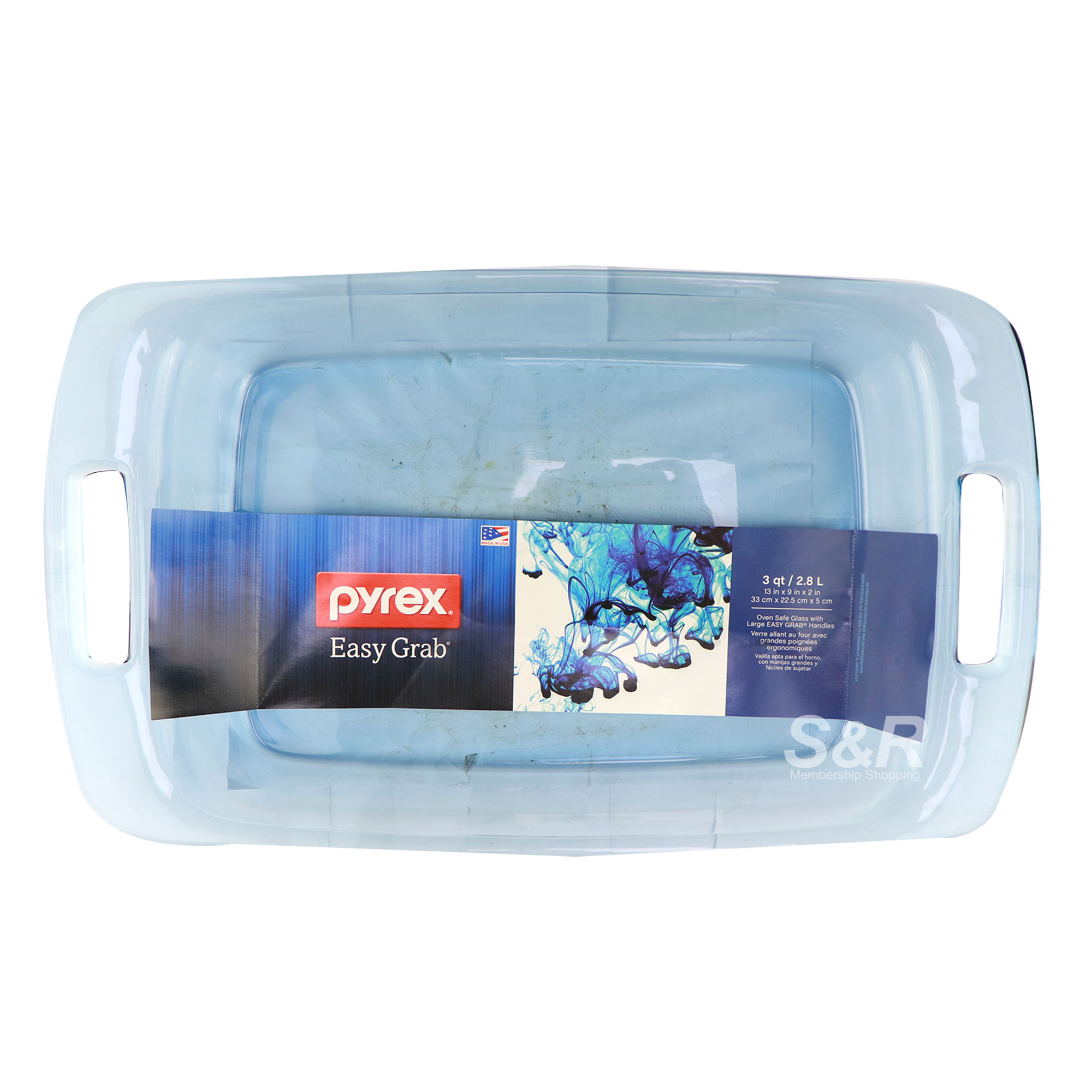 Pyrex Easy Grab Oblong Dish 1pc
